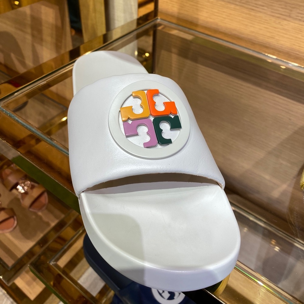 NIB Auth Tory Burch Slides - Picture 10 of 11